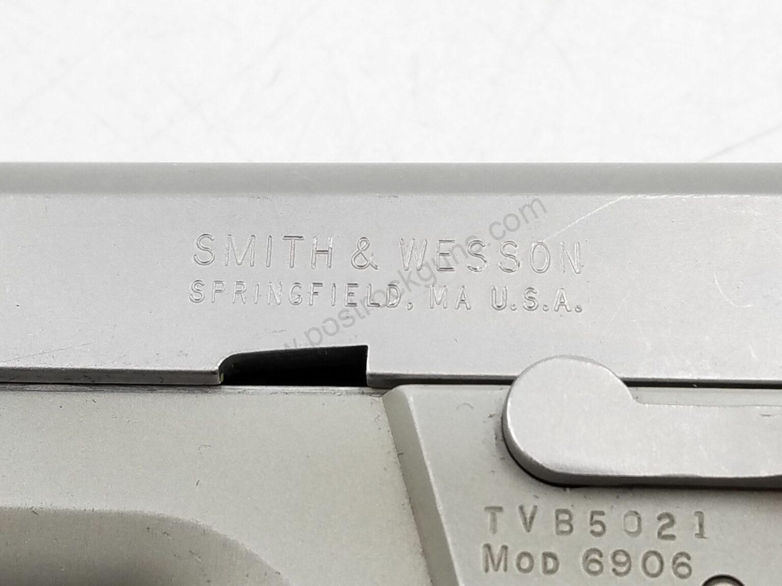 Smith and Wesson S&W Model 6906 9mm Pistol with One 12 Round Magazine ...