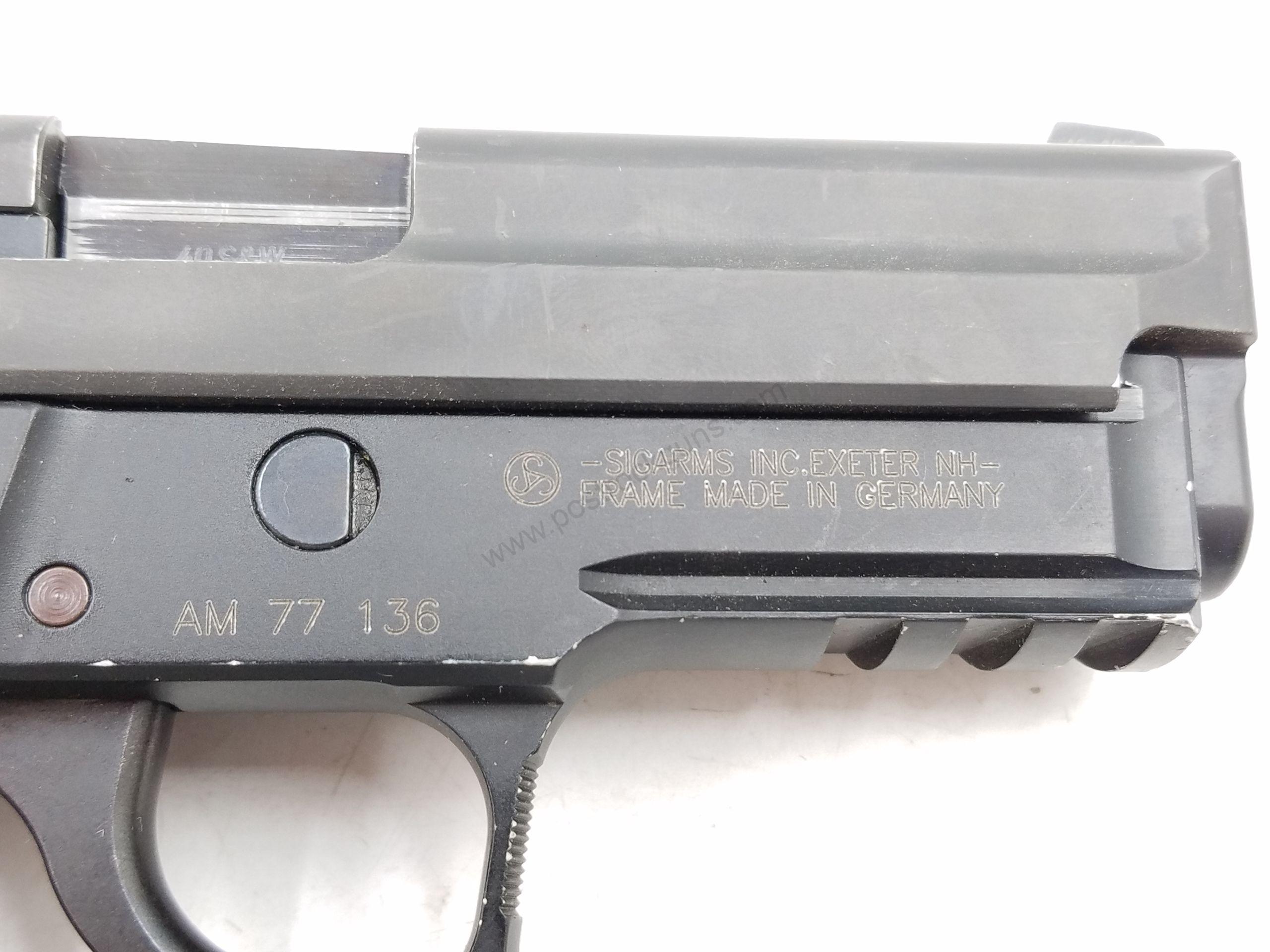 Handguns Modern .40 S&W Used FFL Sig Sauer Germany