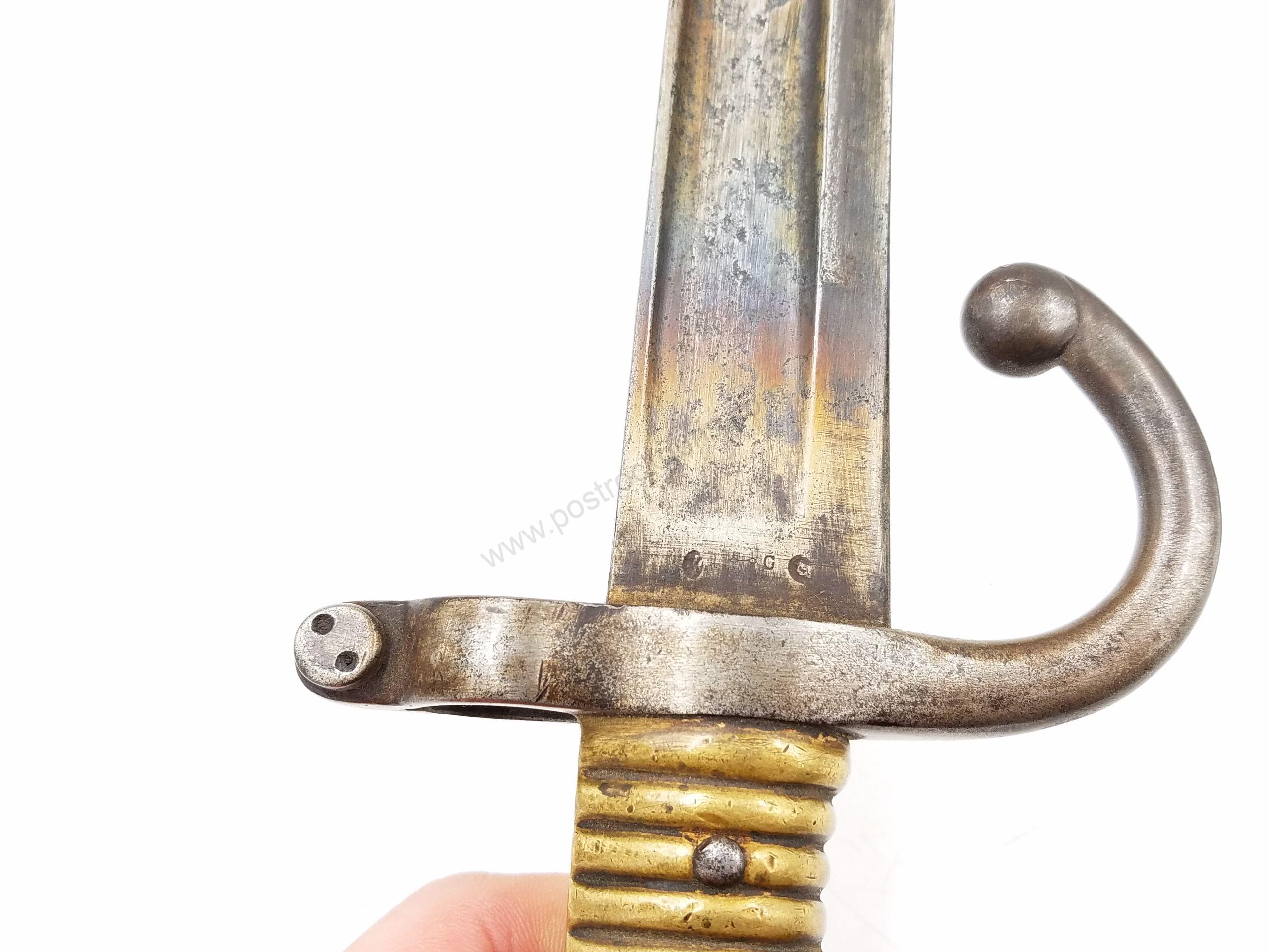 Antique No FFL Bayonets Military Parts & Magazines Antique None Required Military France