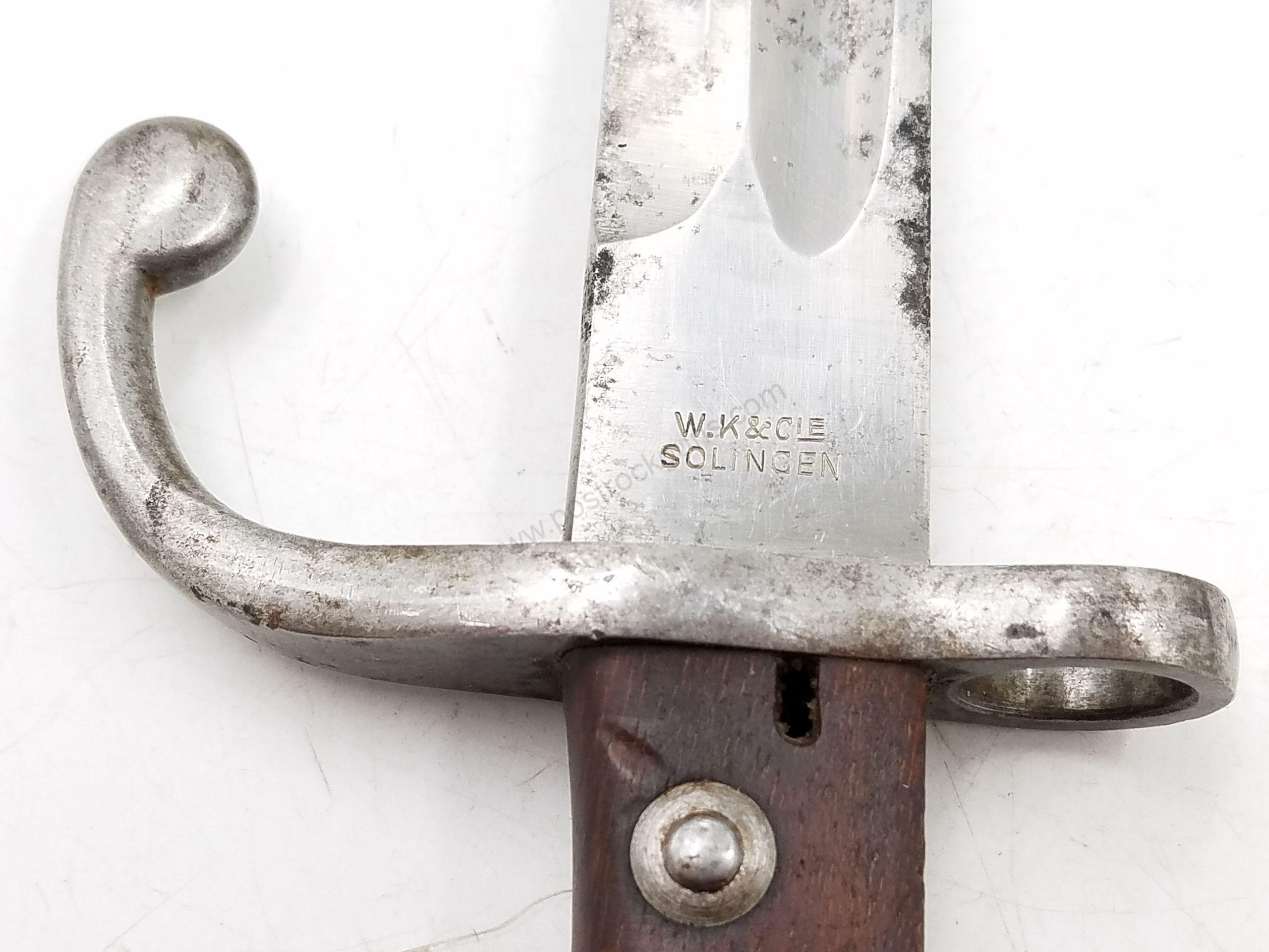 Antique No FFL Bayonets Military Parts & Magazines Antique None Required Brazil Military