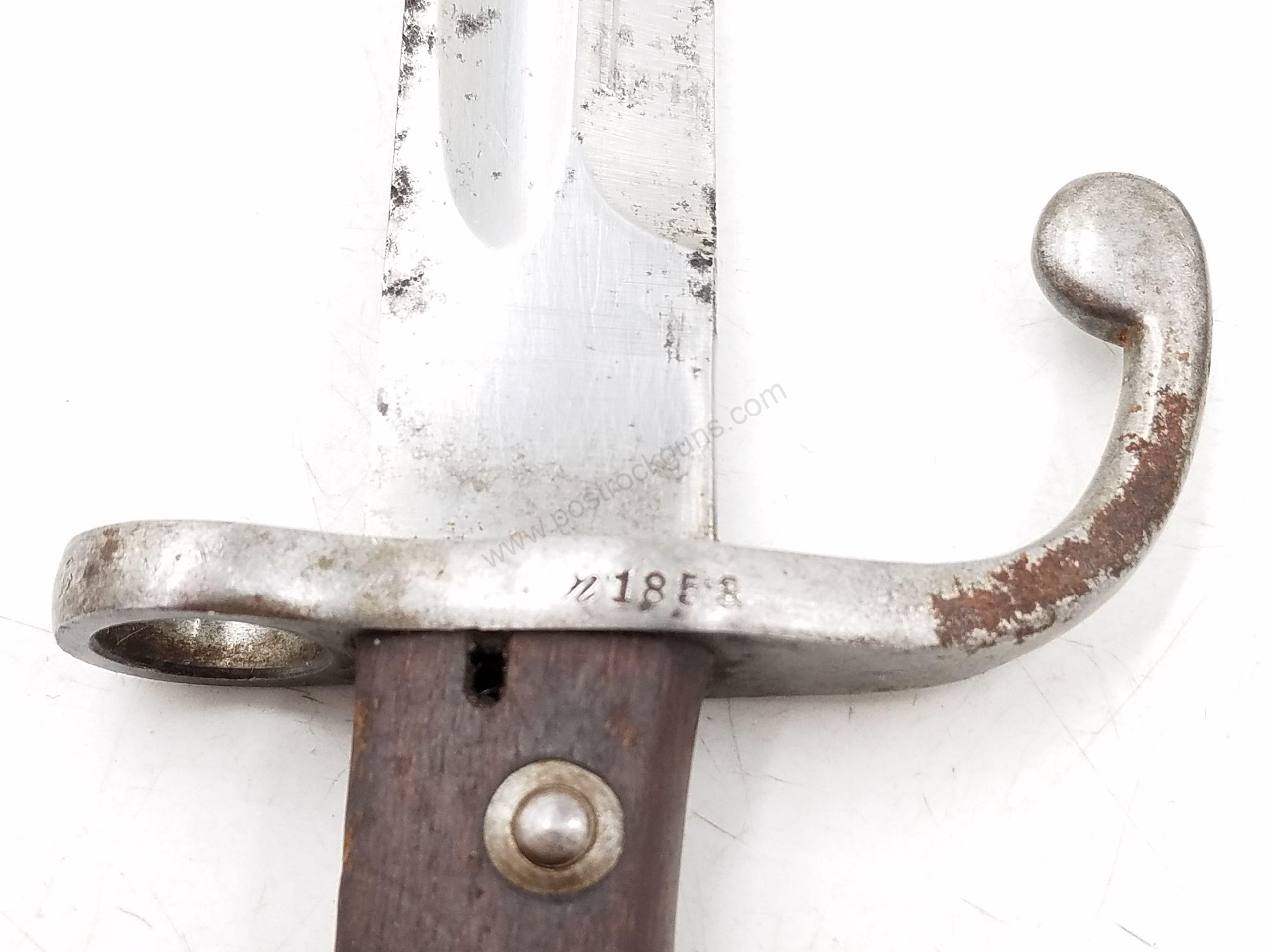 Antique No FFL Bayonets Military Parts & Magazines Antique None Required Brazil Military