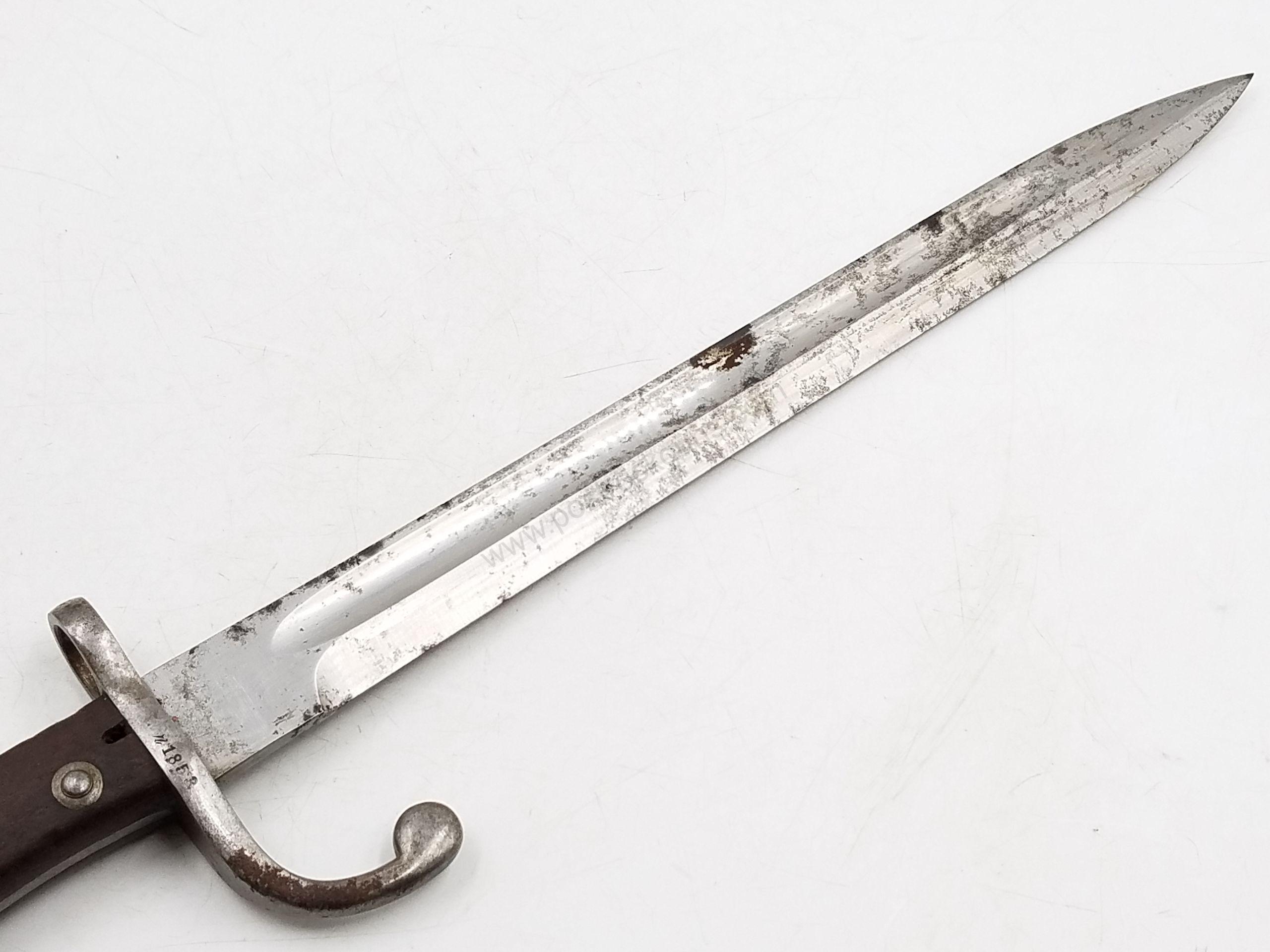 Antique No FFL Bayonets Military Parts & Magazines Antique None Required Brazil Military