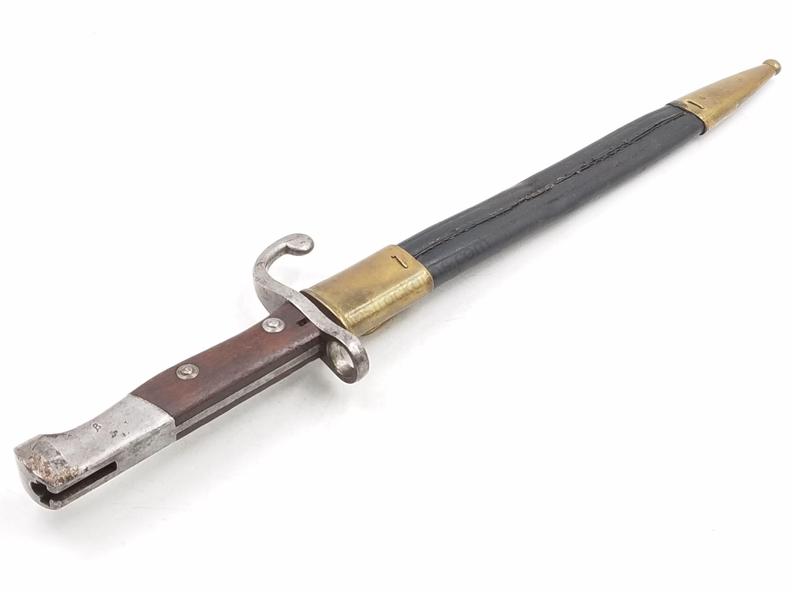 Antique No FFL Bayonets Military Parts & Magazines Antique None Required Brazil Military