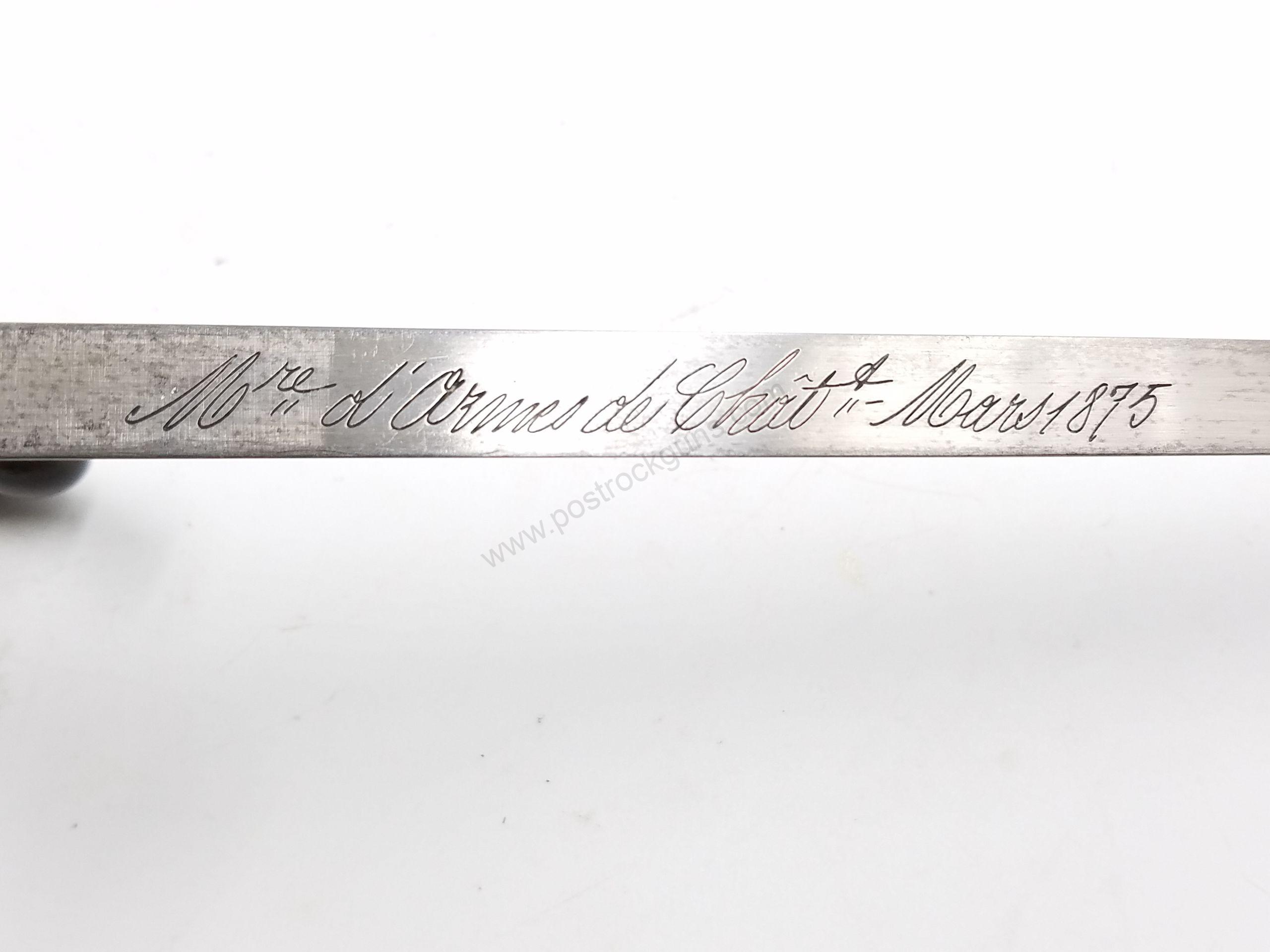 Antique No FFL Bayonets Military Parts & Magazines Used 1874 None Required Military France