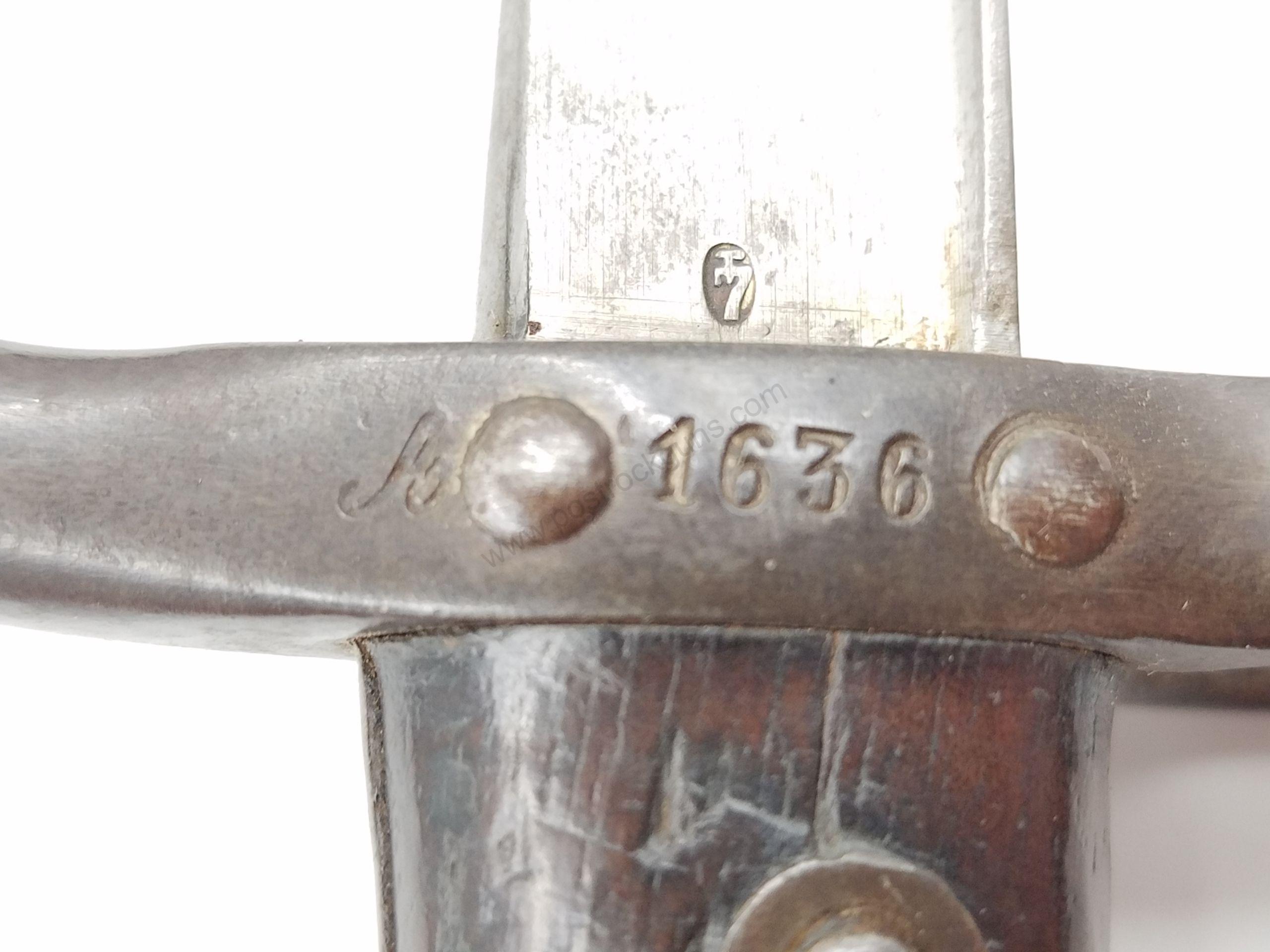 Antique No FFL Bayonets Military Parts & Magazines Used 1874 None Required Military France