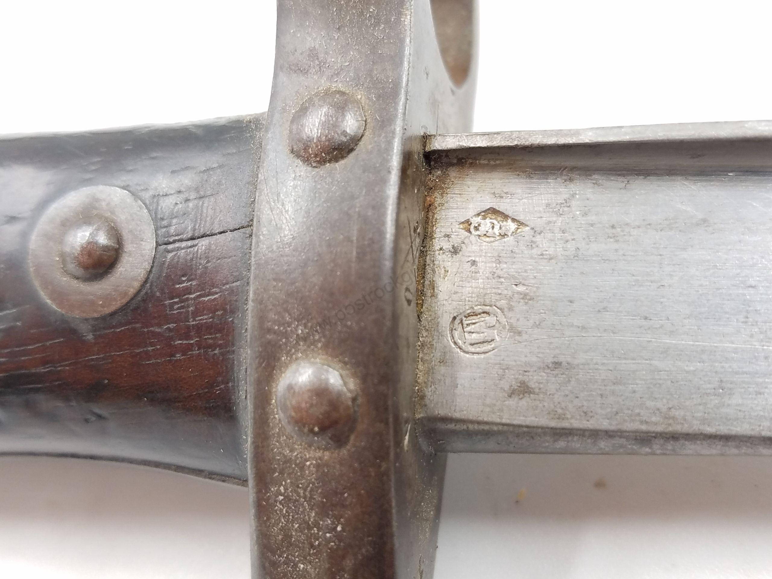 Antique No FFL Bayonets Military Parts & Magazines Used 1874 None Required Military France