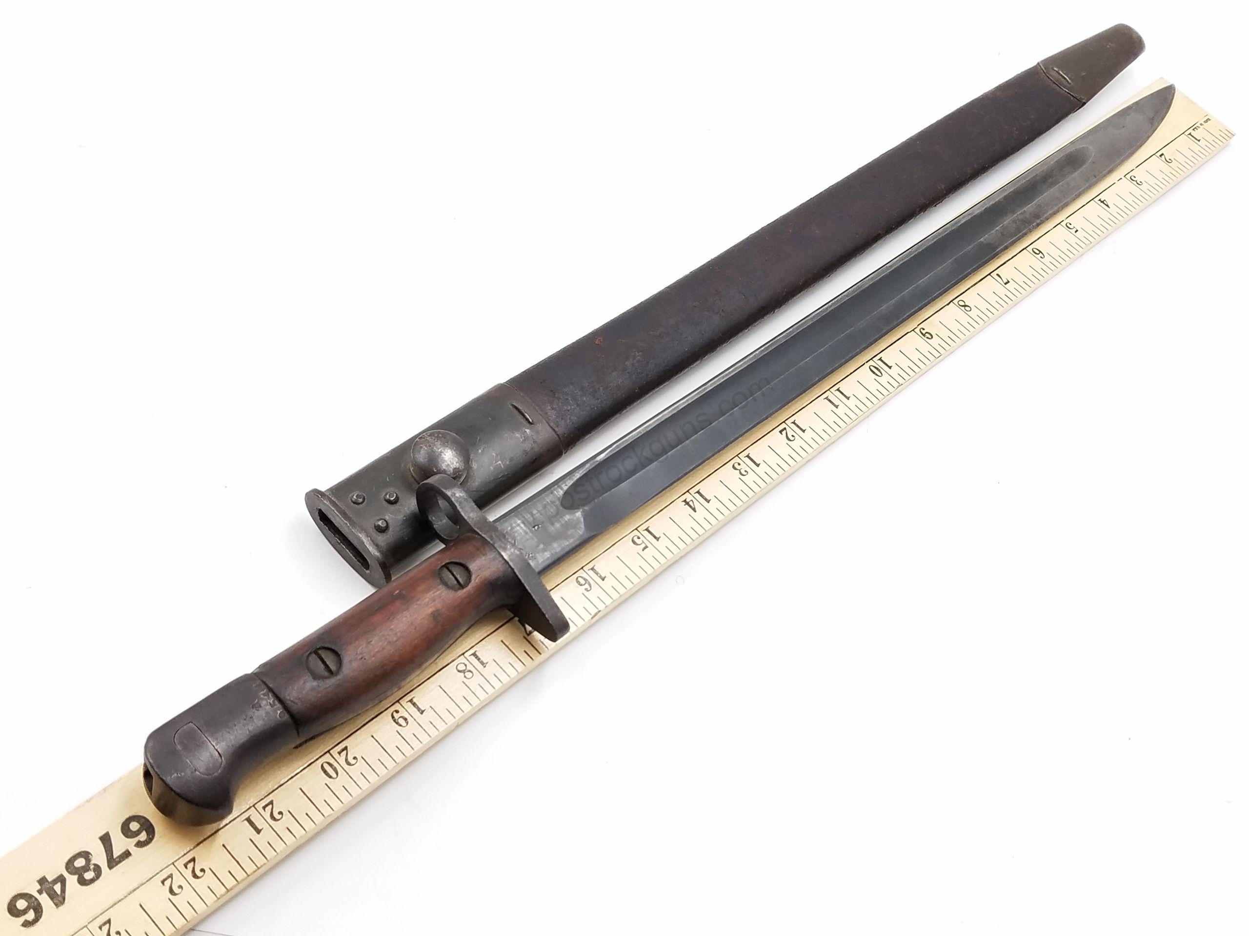 Antique No FFL Bayonets Military Parts & Magazines Used 1943 None Required Military Austria