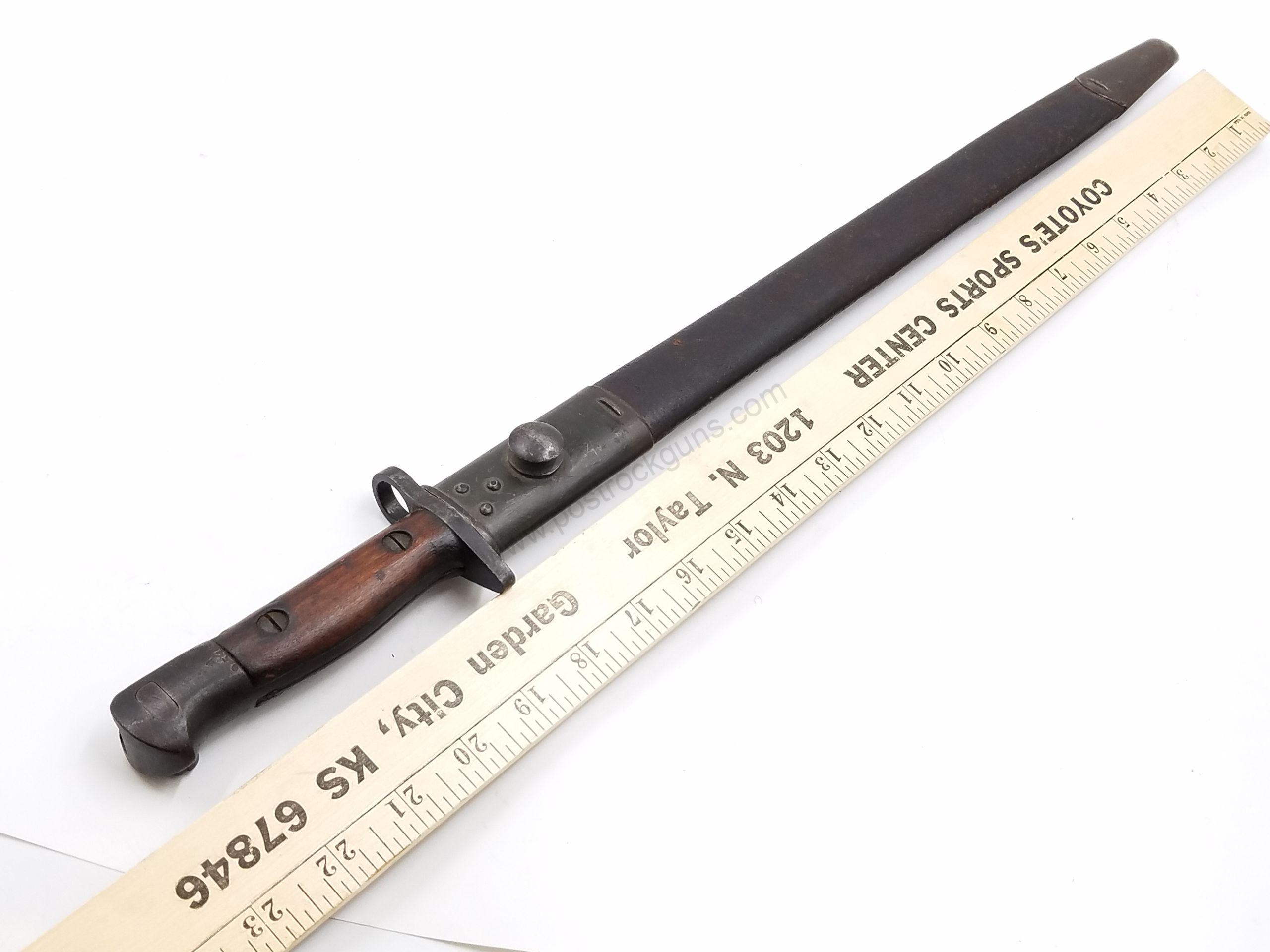 Antique No FFL Bayonets Military Parts & Magazines Used 1943 None Required Military Austria