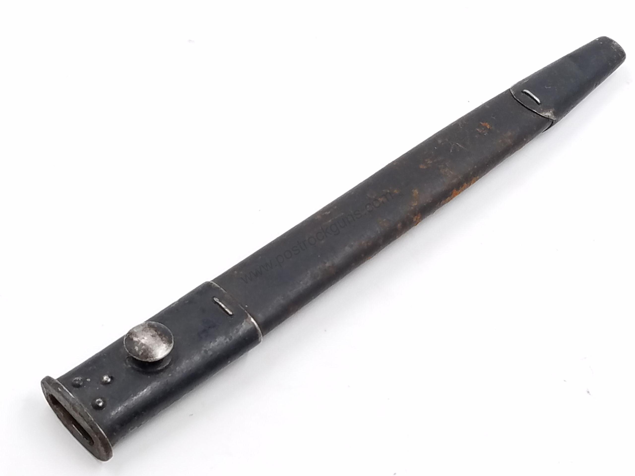 British Enfield MKII Indian Bayonet w/ Matching Scabbard - Image 12
