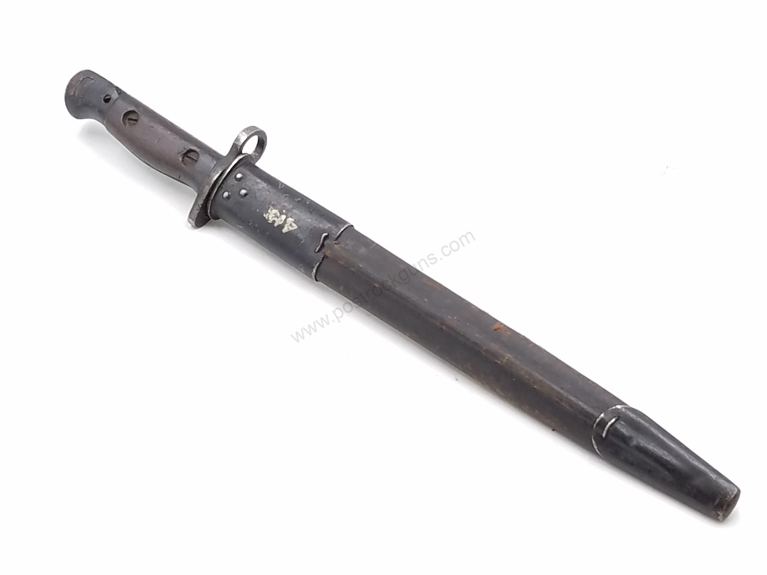 British Enfield MKII Indian Bayonet w/ Matching Scabbard - Image 23