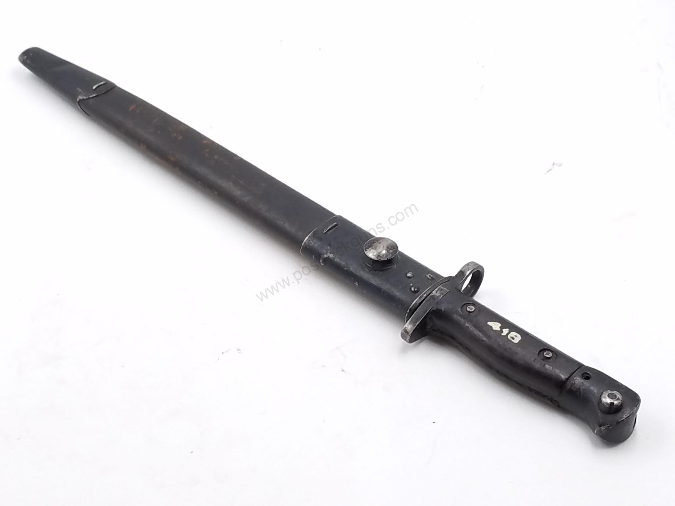 British Enfield MKII Indian Bayonet w/ Matching Scabbard - Image 25