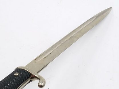 WW2 German 98K original bayonet w/ Scabbard & Leather Frog - Image 13