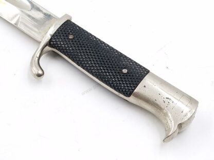 WW2 German 98K original bayonet w/ Scabbard & Leather Frog - Image 17