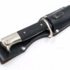 WW2 German 98K original bayonet w/ Scabbard & Leather Frog - Image 19
