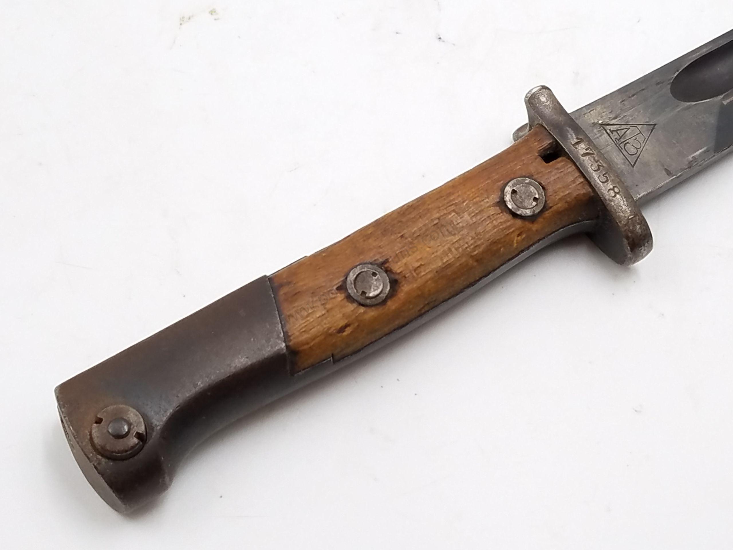 Yugoslavian M1924 Bayonet w/ Scabbard - Image 8