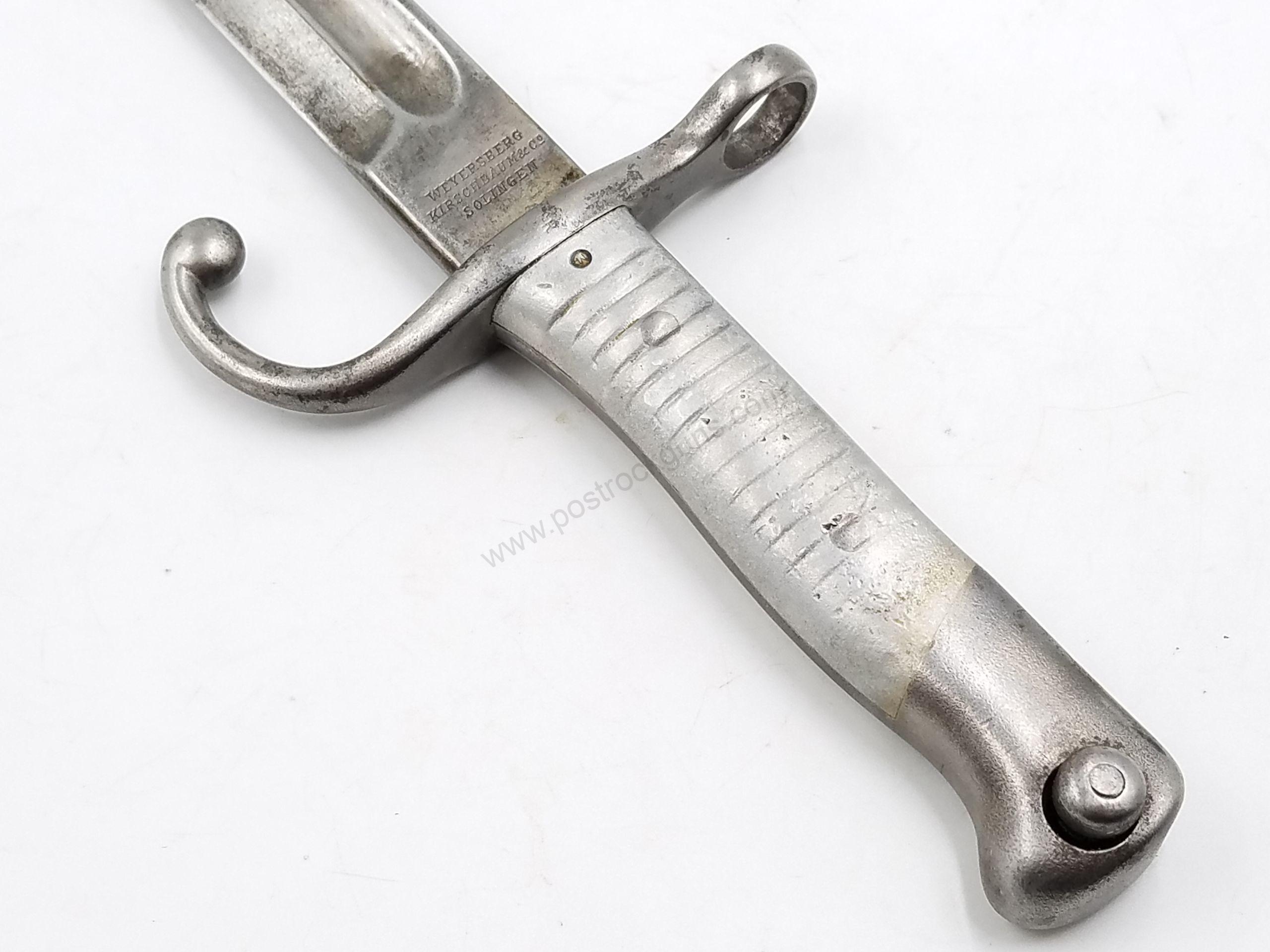 Bayonets Military Parts & Magazines Used None Required Weyersberg mfg Military Argentine