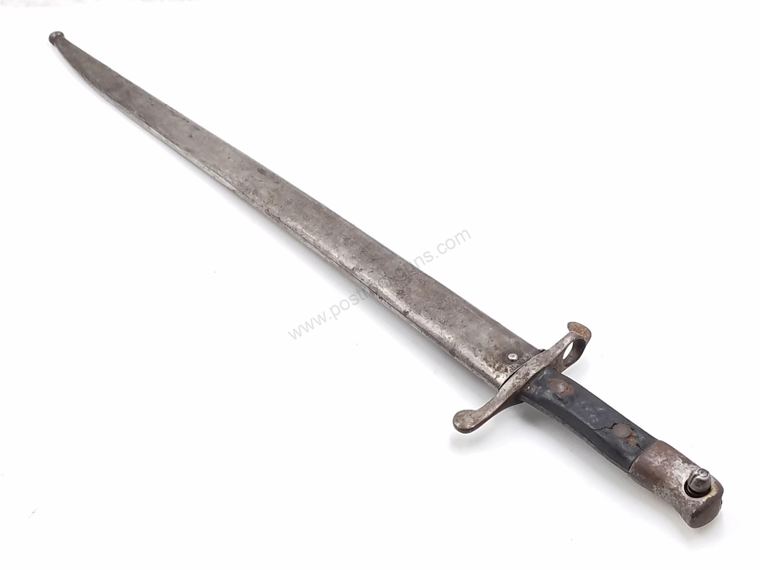 Portuguese 1885 Bayonet w/ Scabbard - Image 25