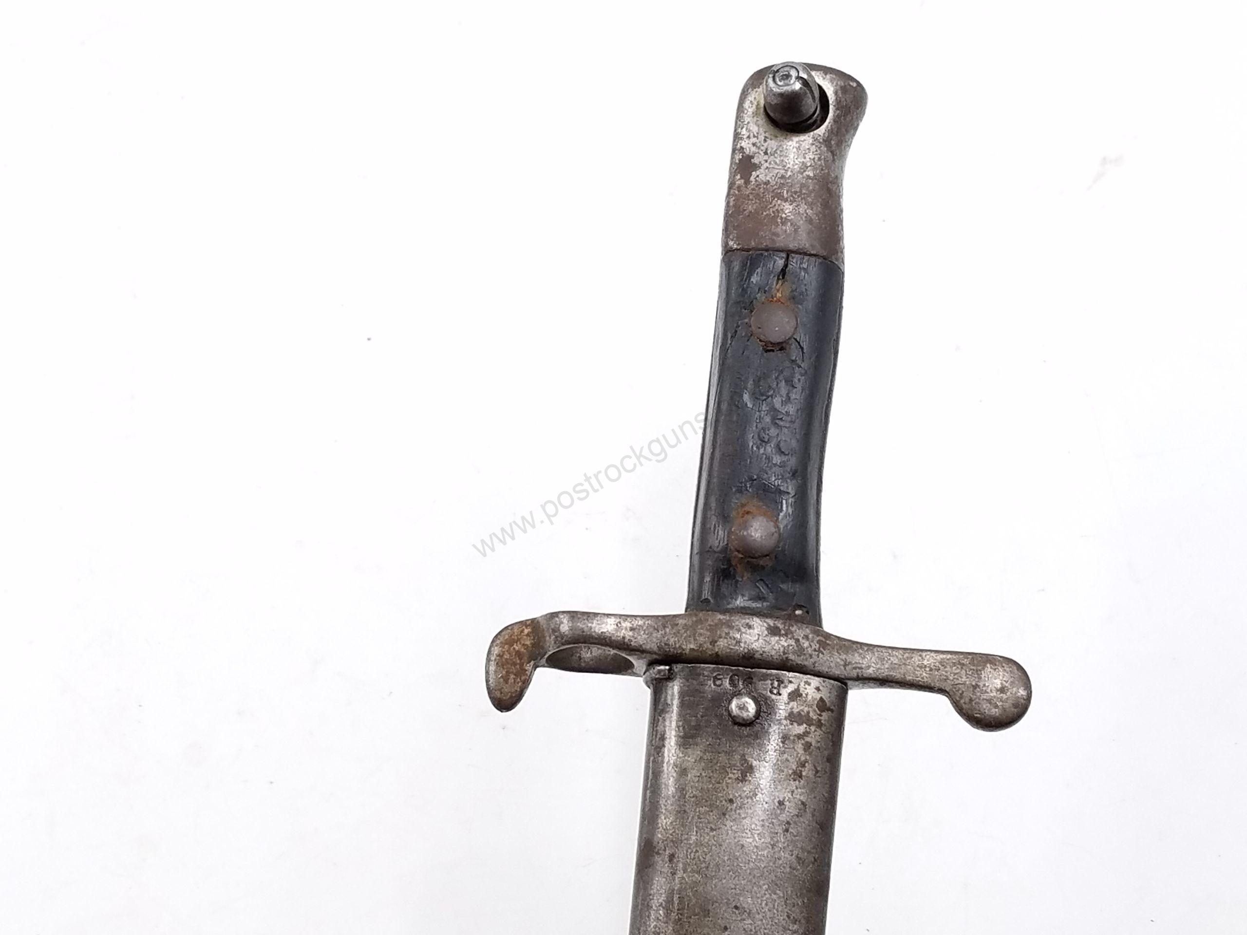 Portuguese 1885 Bayonet w/ Scabbard - Image 27