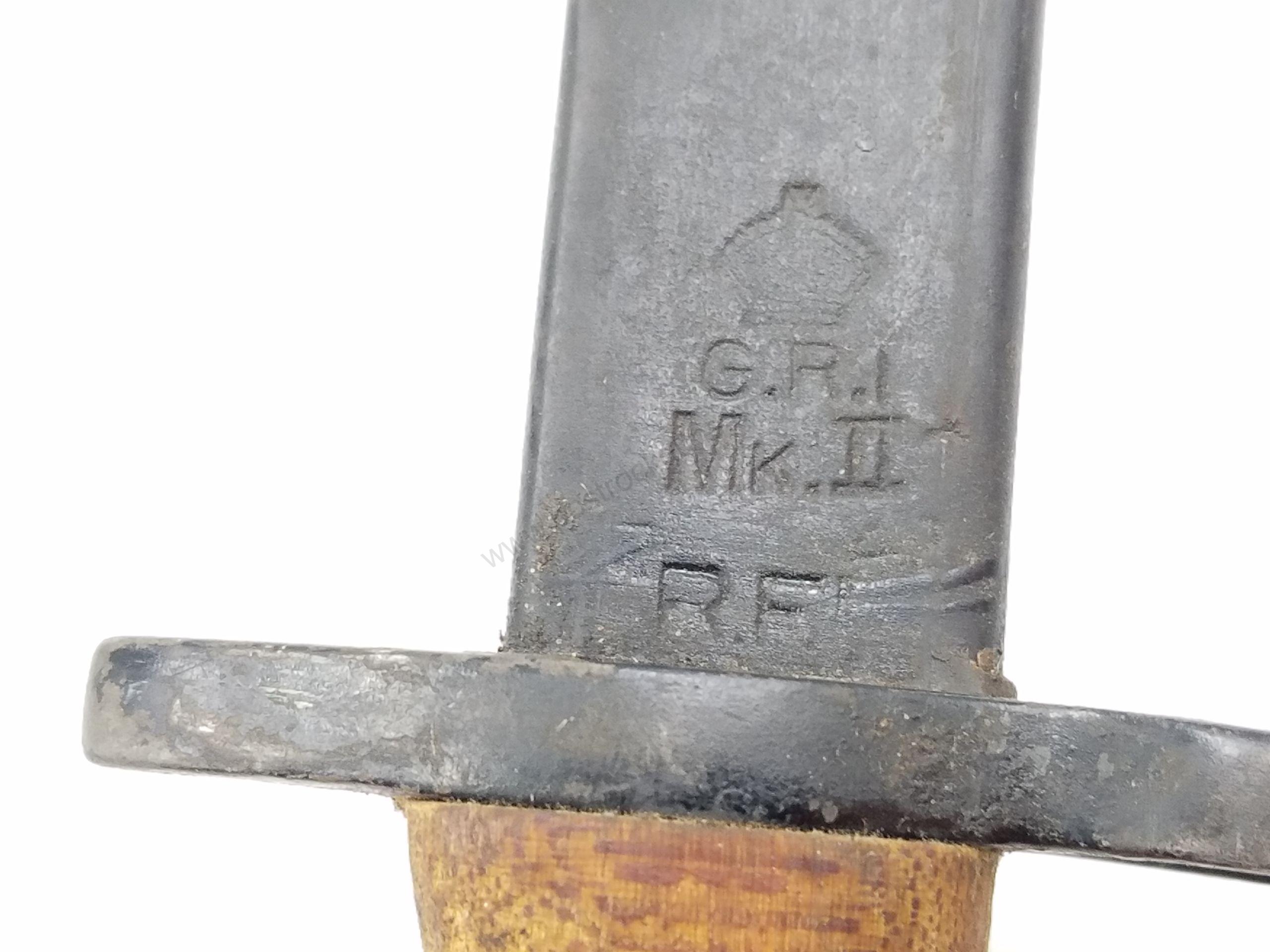 British Enfield 303 No.1 MKII SMLE 1907 India pattern Bayonet w/ Scabbard - Image 4