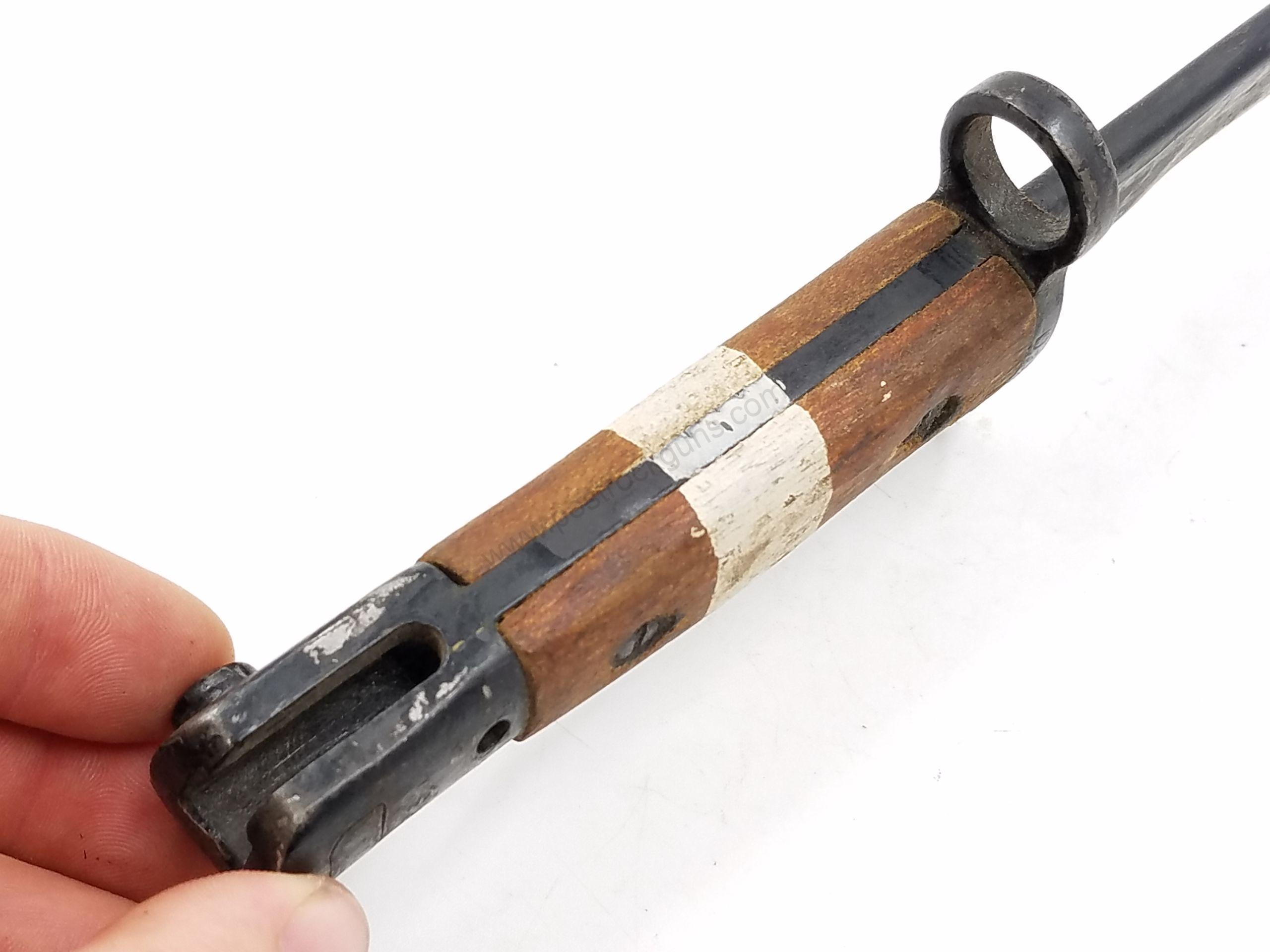 British Enfield 303 No.1 MKII SMLE 1907 India pattern Bayonet w/ Scabbard - Image 16