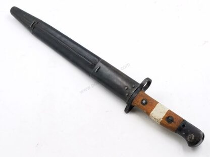 British Enfield 303 No.1 MKII SMLE 1907 India pattern Bayonet w/ Scabbard - Image 33