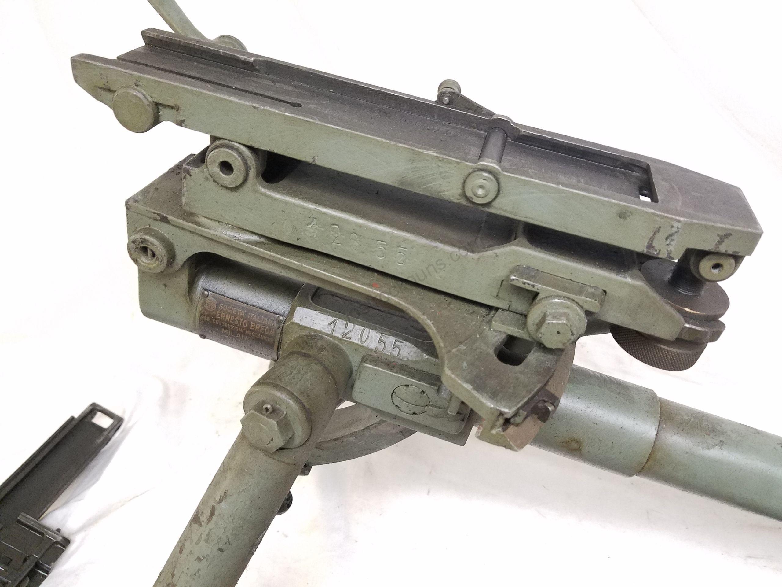 Breda M37 8×59mmRB Breda Machine Gun Cut/ Decommissioned Parts Kit w/ Tri-Pod. Rare! - Image 44