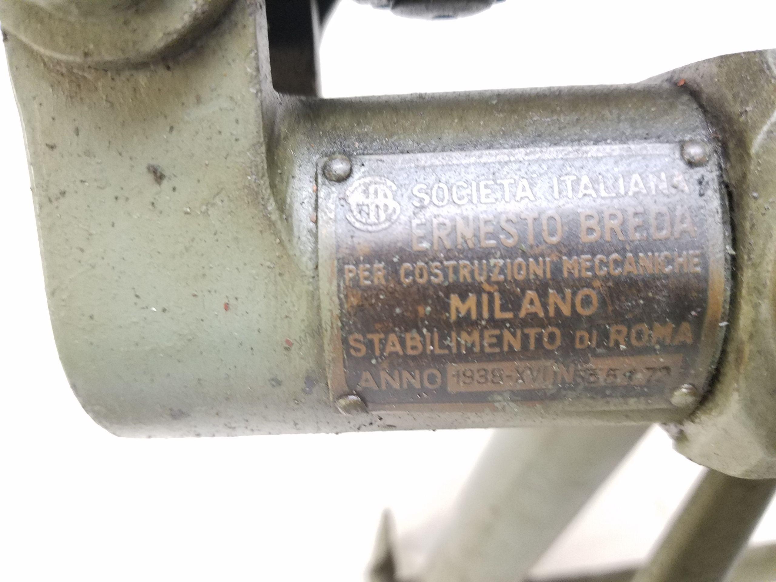 Breda M37 8×59mmRB Breda Machine Gun Cut/ Decommissioned Parts Kit w/ Tri-Pod. Rare! - Image 45