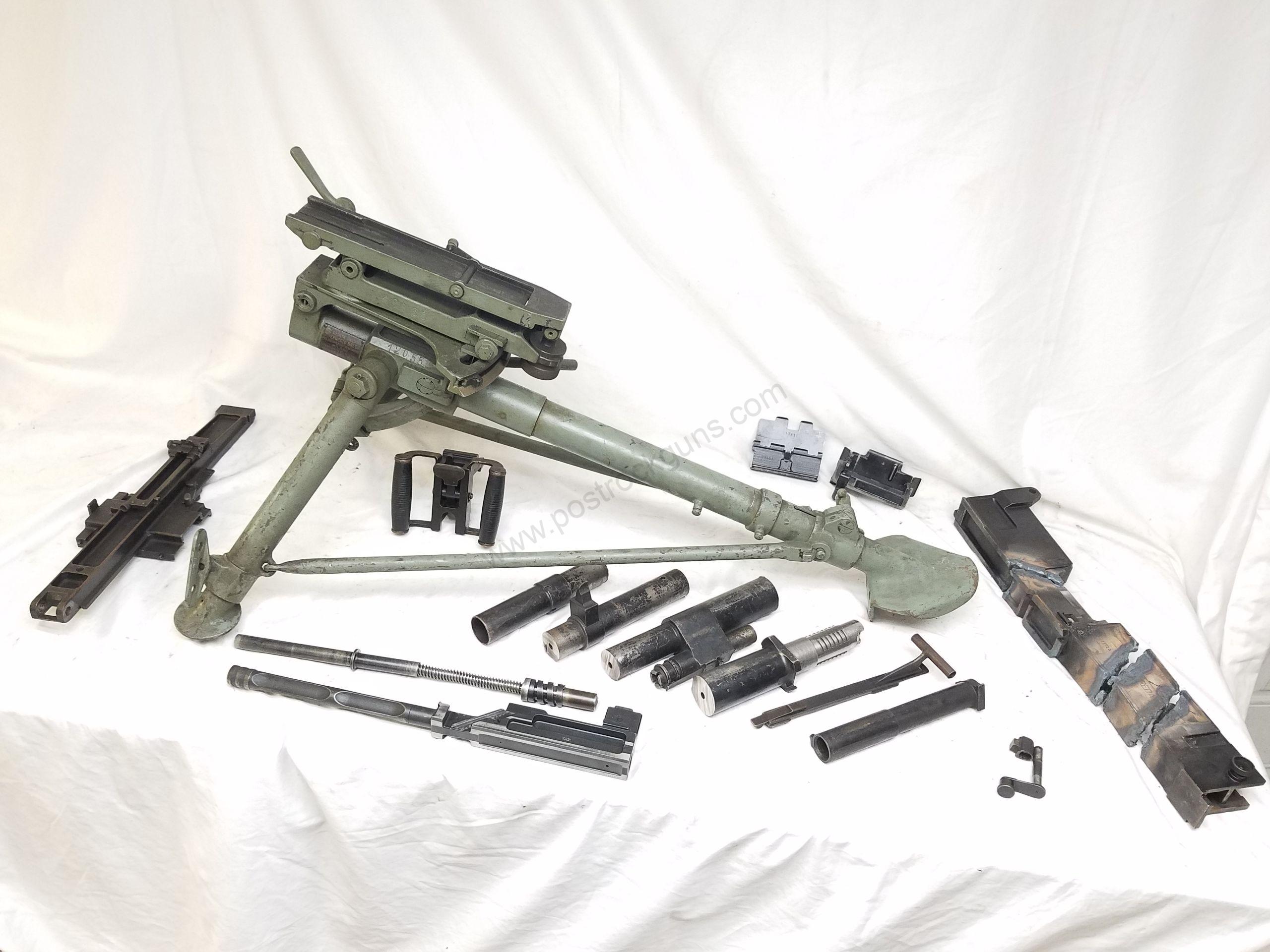 Breda M37 8×59mmRB Breda Machine Gun Cut/ Decommissioned Parts Kit w/ Tri-Pod. Rare! - Image 47