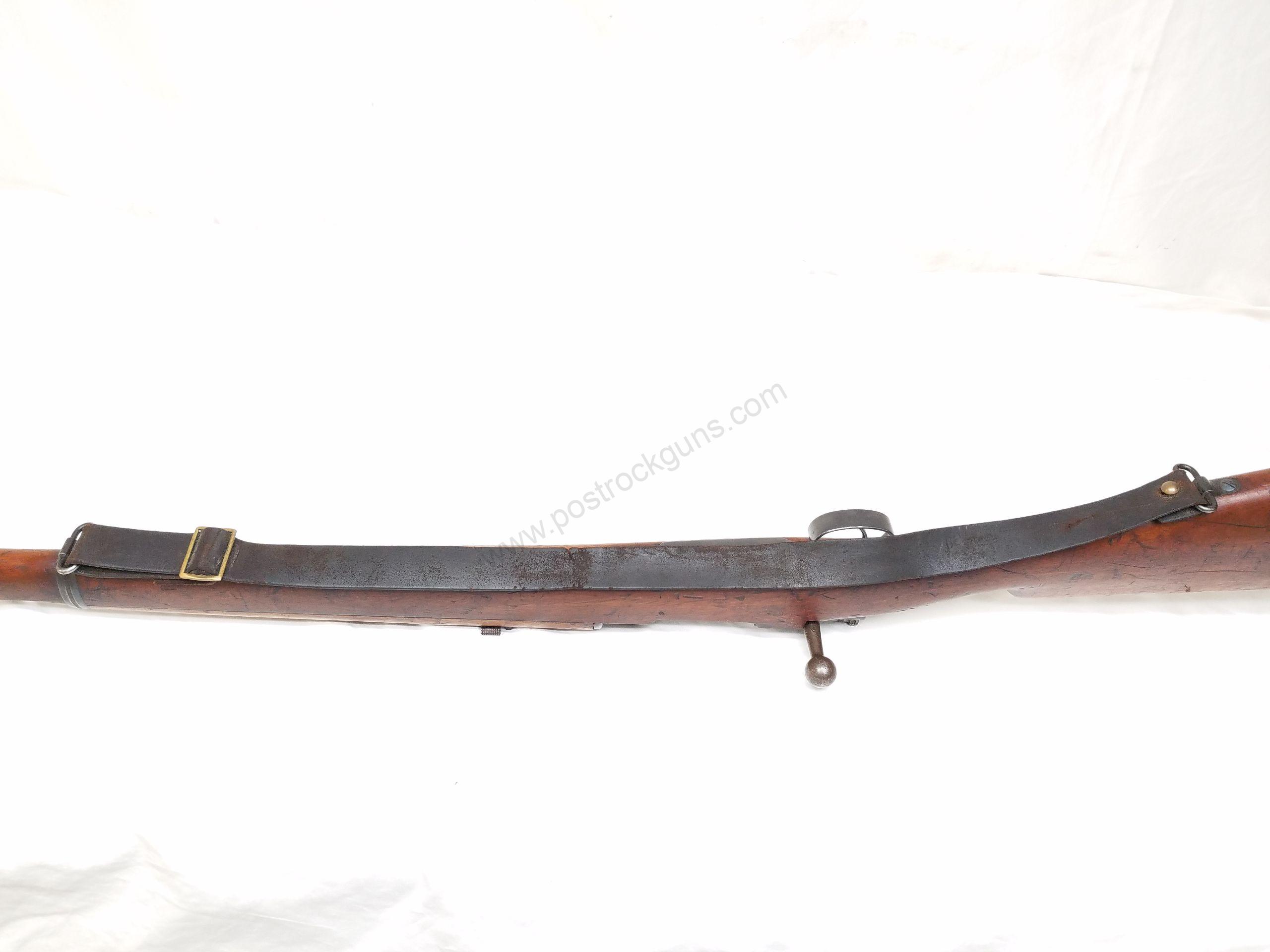 Loewe Berlin 1895 Mauser 7x57mm Rifle w/ all matching SN's & Leather Sling - Image 16
