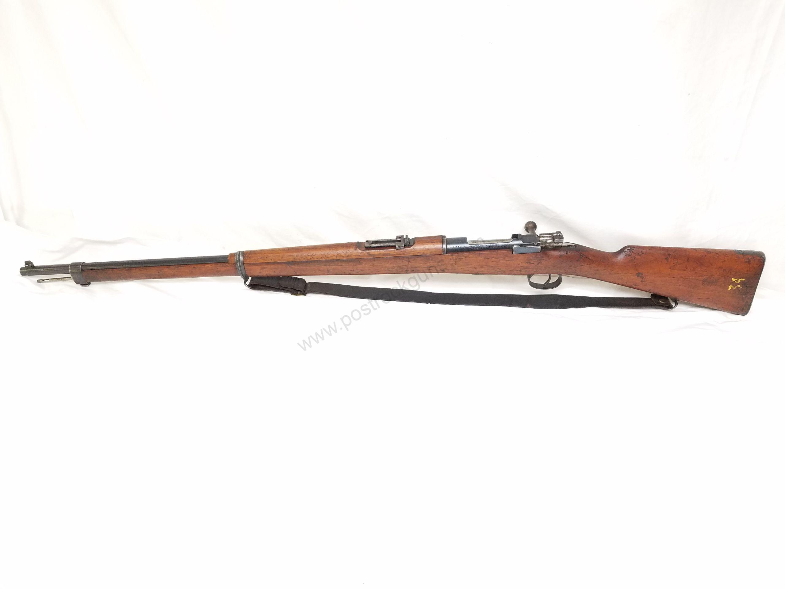 Loewe Berlin 1895 Mauser 7x57mm Rifle w/ all matching SN's & Leather Sling - Image 29
