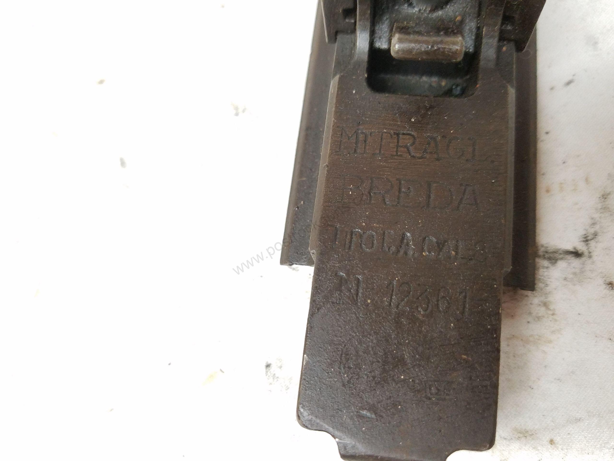 Breda M38 8×59mmRB Tank Heavy Machine Gun Cut/ Decommissioned Parts Kit. - Image 44