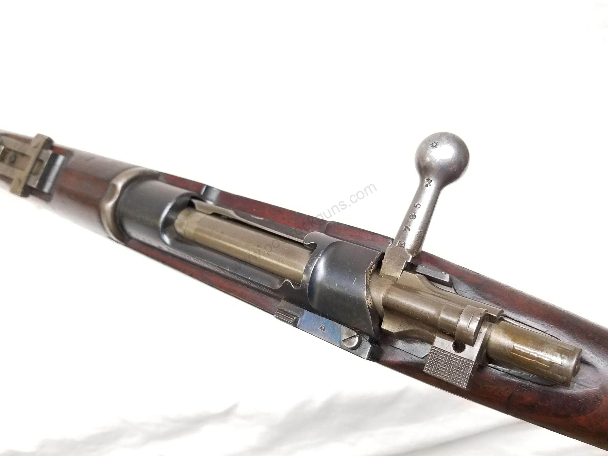Loewe Berlin 1895 Mauser 7x57mm Rifle w/ all matching SN’s - Image 10