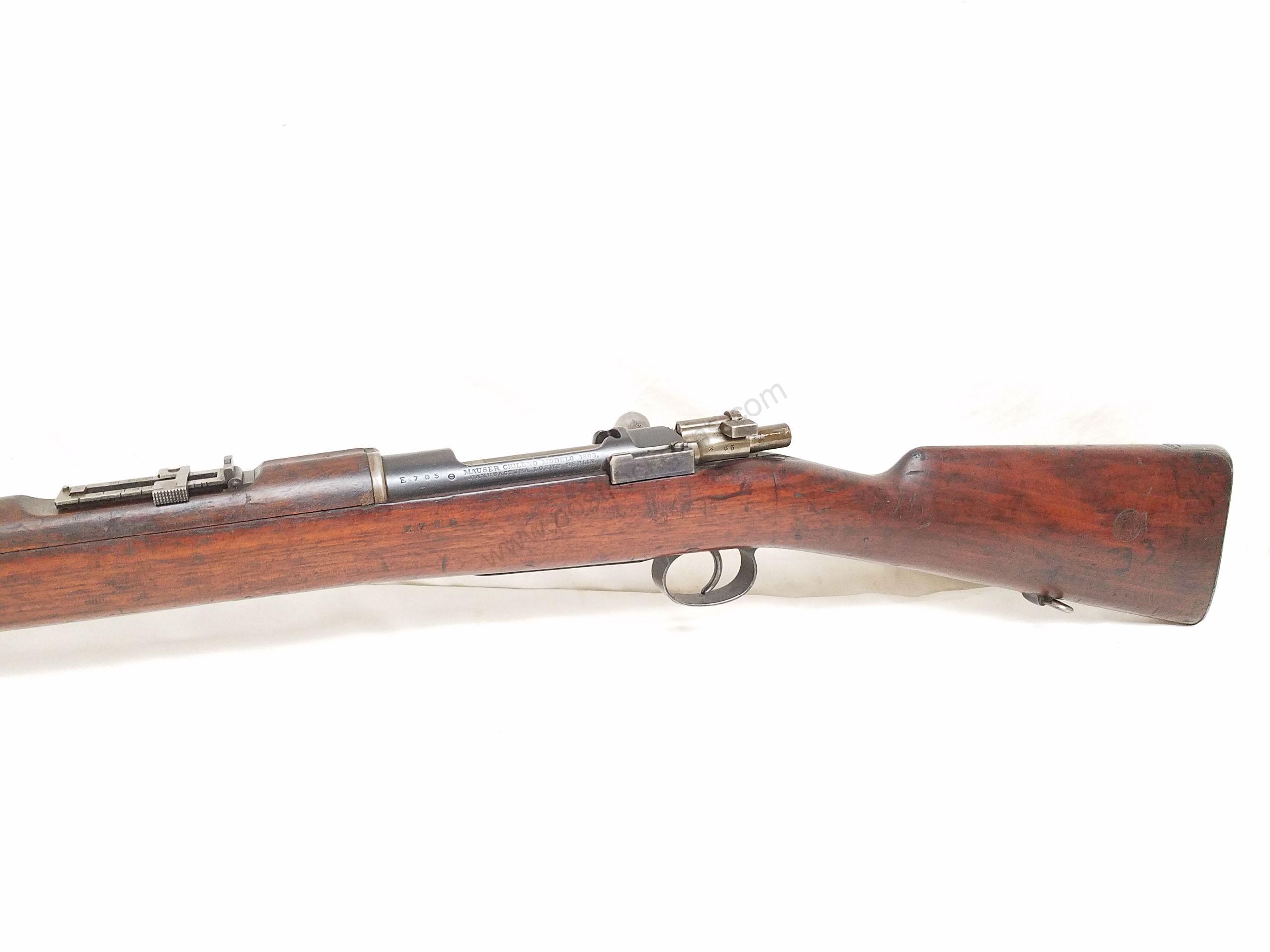 Loewe Berlin 1895 Mauser 7x57mm Rifle w/ all matching SN’s - Image 29
