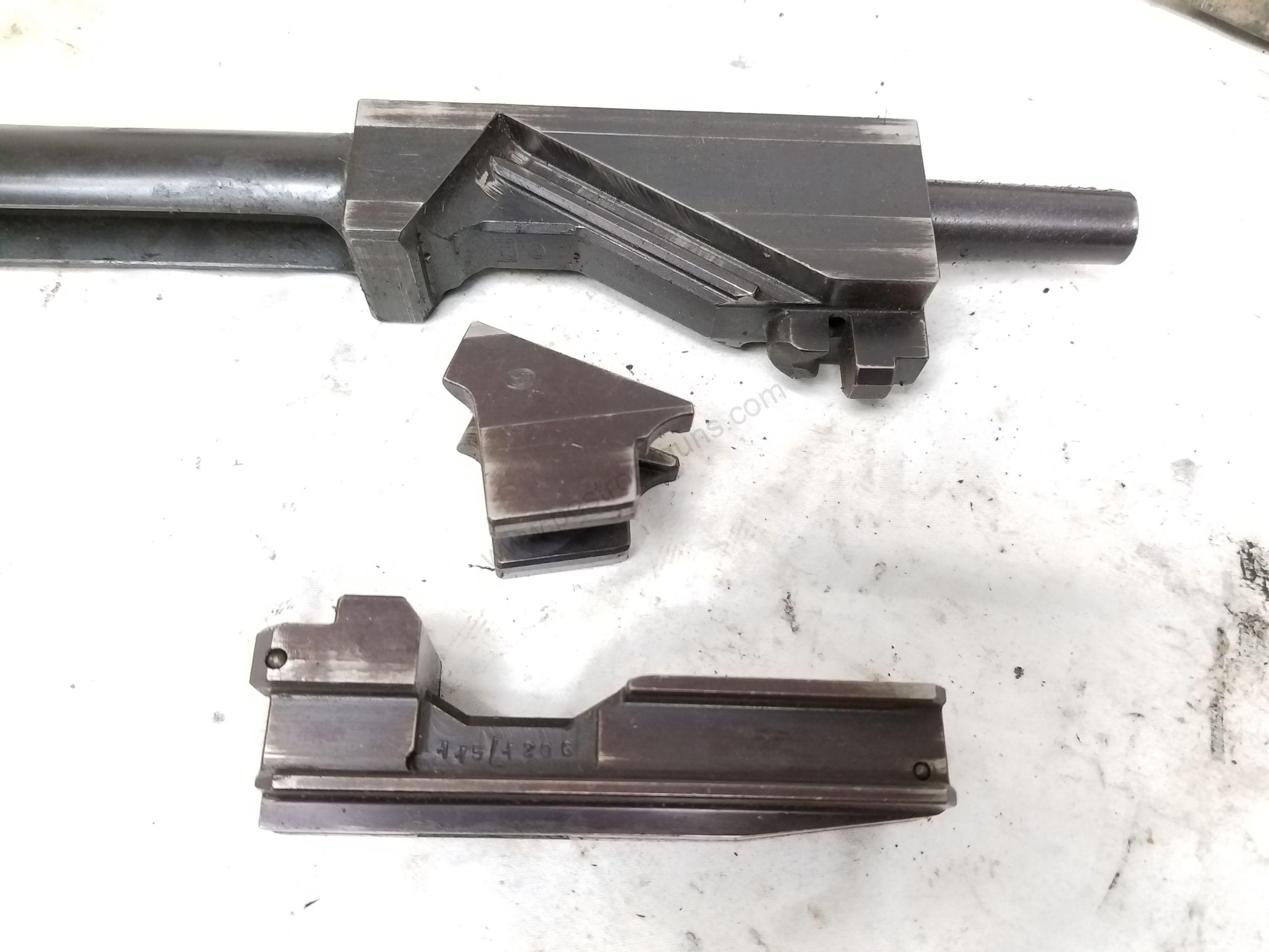 Breda M38 8×59mmRB Tank Heavy Machine Gun Cut/ Decommissioned Parts Kit. Rare! - Image 20