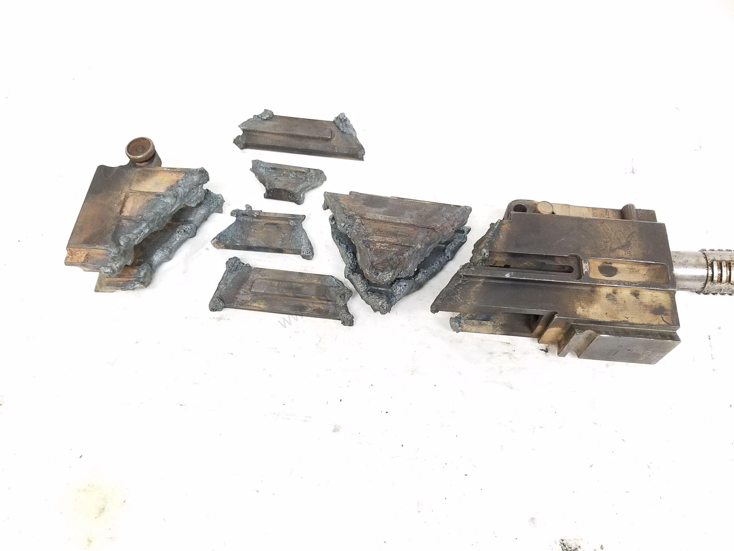 Breda M38 8×59mmRB Tank Heavy Machine Gun Cut/ Decommissioned Parts Kit. Rare! - Image 37