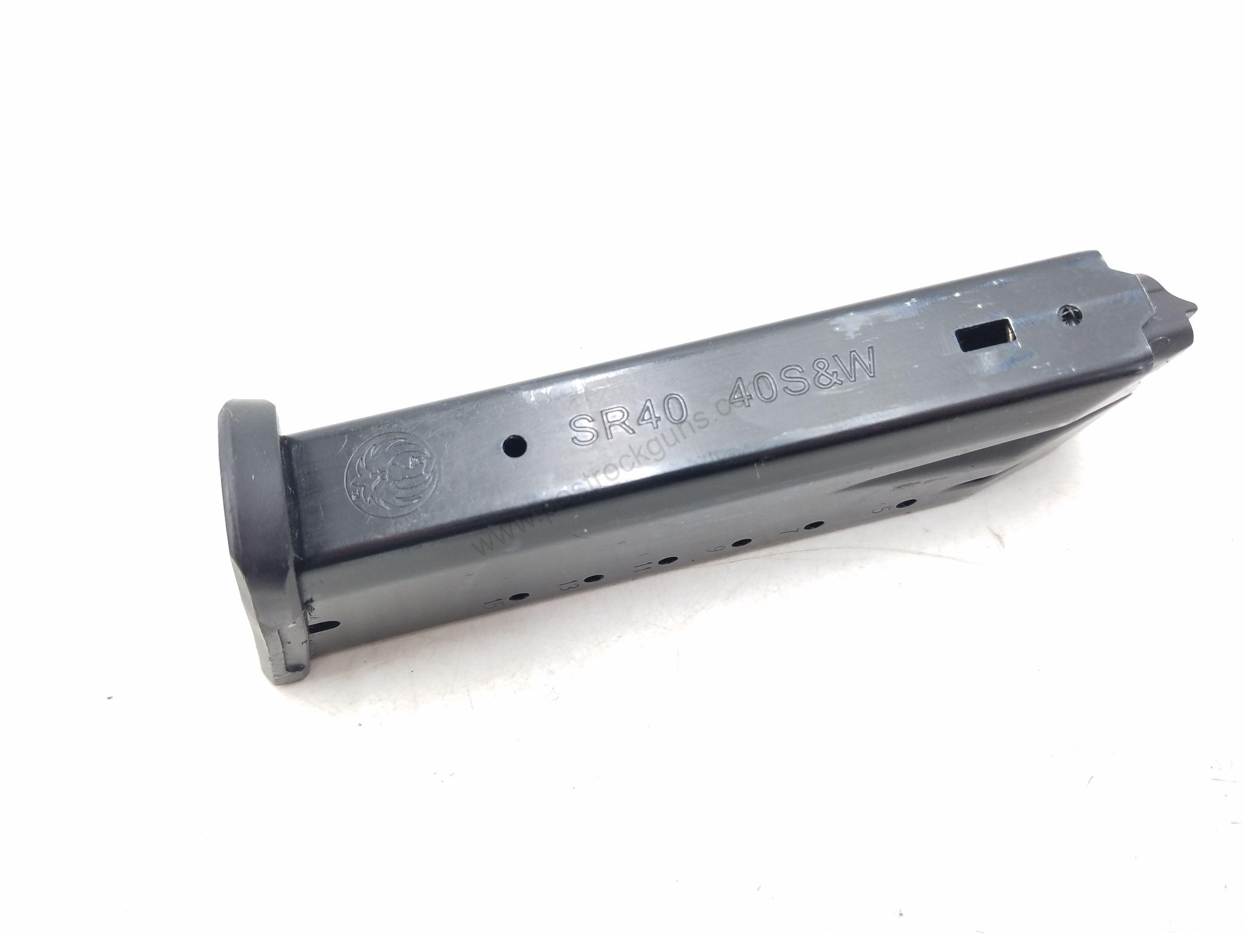One Ruger SR40 15rd 40S&W Pistol Magazine - Image 6
