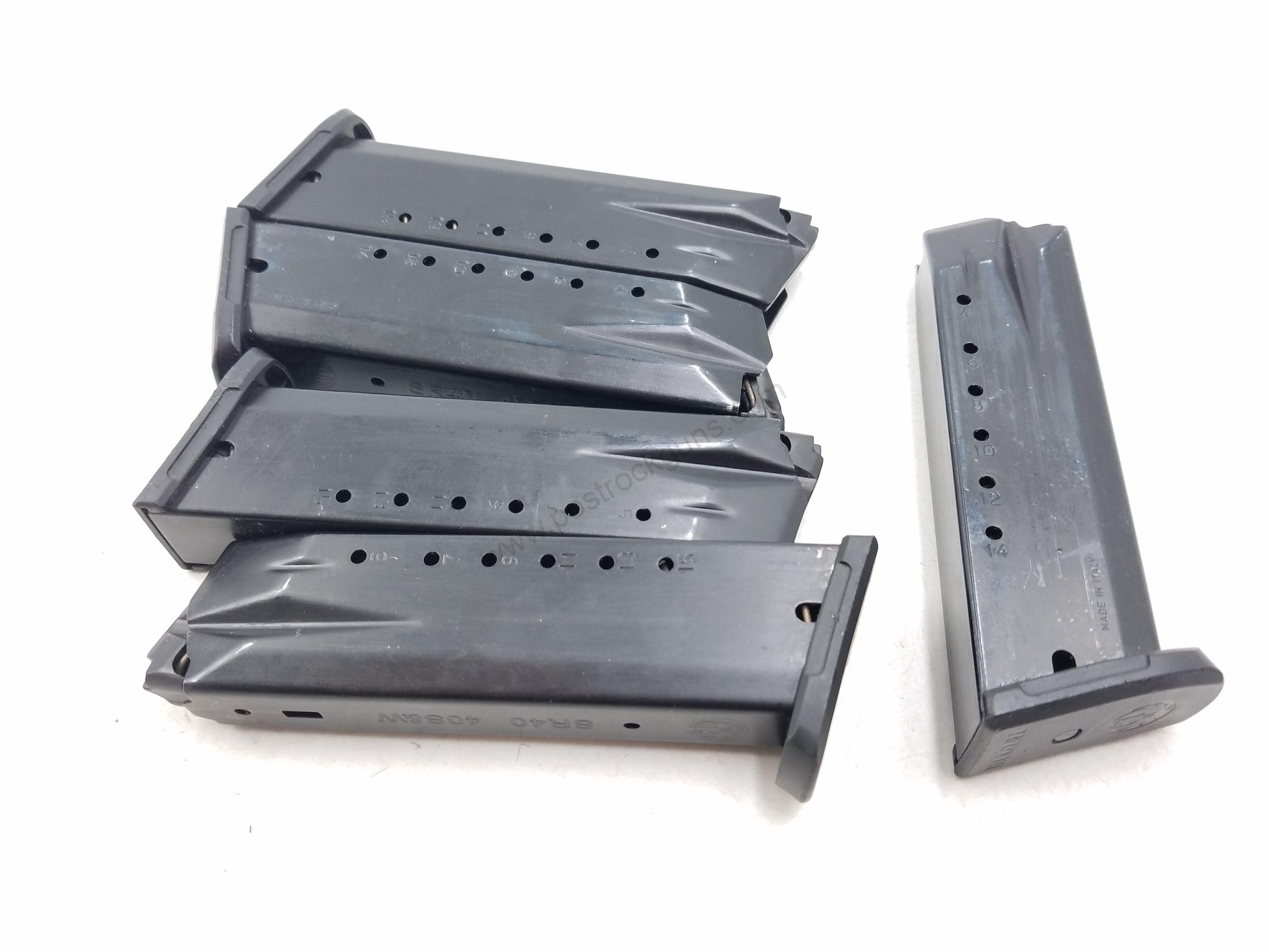 One Ruger SR40 15rd 40S&W Pistol Magazine - Image 9