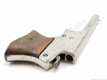 Remington Vest Pocket Saw Handle 22 short Single Shot Pistol w/ Nickel Finish. Made between 1865-1888 - Image 11