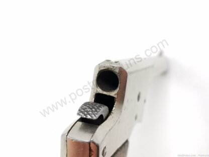 Remington Vest Pocket Saw Handle 22 short Single Shot Pistol w/ Nickel Finish. Made between 1865-1888 - Image 12