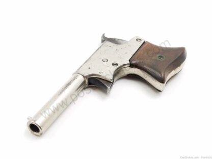Remington Vest Pocket Saw Handle 22 short Single Shot Pistol w/ Nickel Finish. Made between 1865-1888 - Image 3