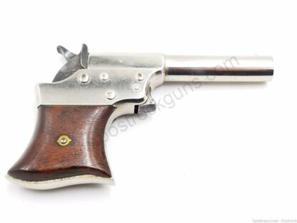 Remington Vest Pocket Saw Handle 41 rimfire short Single Shot Pistol w/ Nickel Finish - Image 2