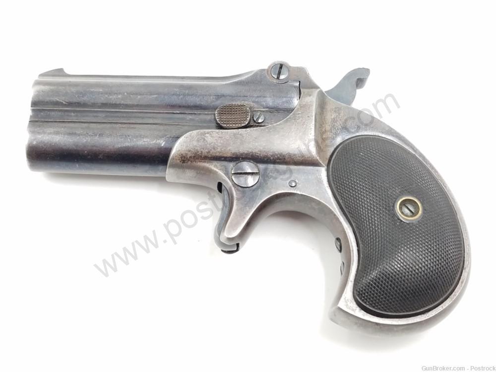 Remington model 95 Double Derringer 41 rimfire short w/ Blued Finish. Made between 1866-1935 - Image 2