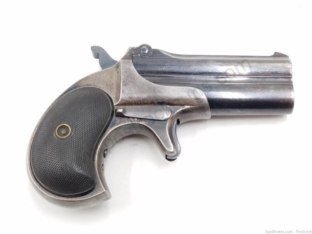 Remington model 95 Double Derringer 41 rimfire short w/ Blued Finish. Made between 1866-1935 - Image 4