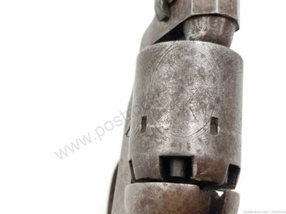 Hopkins & Allen Dictator 31cal Percussion Black Powder Revolver w/ Octagon Barrel & Engraved 5 shot Cylinder - Image 13