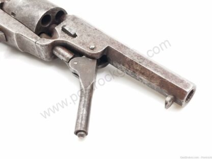 Hopkins & Allen Dictator 31cal Percussion Black Powder Revolver w/ Octagon Barrel & Engraved 5 shot Cylinder - Image 19