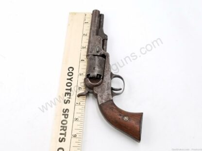 Hopkins & Allen Dictator 31cal Percussion Black Powder Revolver w/ Octagon Barrel & Engraved 5 shot Cylinder - Image 21