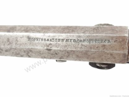Hopkins & Allen Dictator 31cal Percussion Black Powder Revolver w/ Octagon Barrel & Engraved 5 shot Cylinder - Image 9