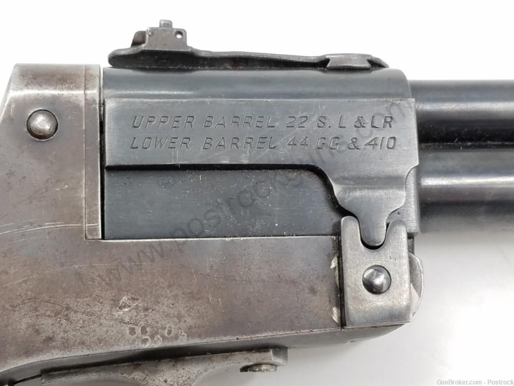 Marble's Game Getter 22/ 410 combo Rifle/ Shotgun 18" w/ Blued Finish. Barrels are 18 inches - Image 4