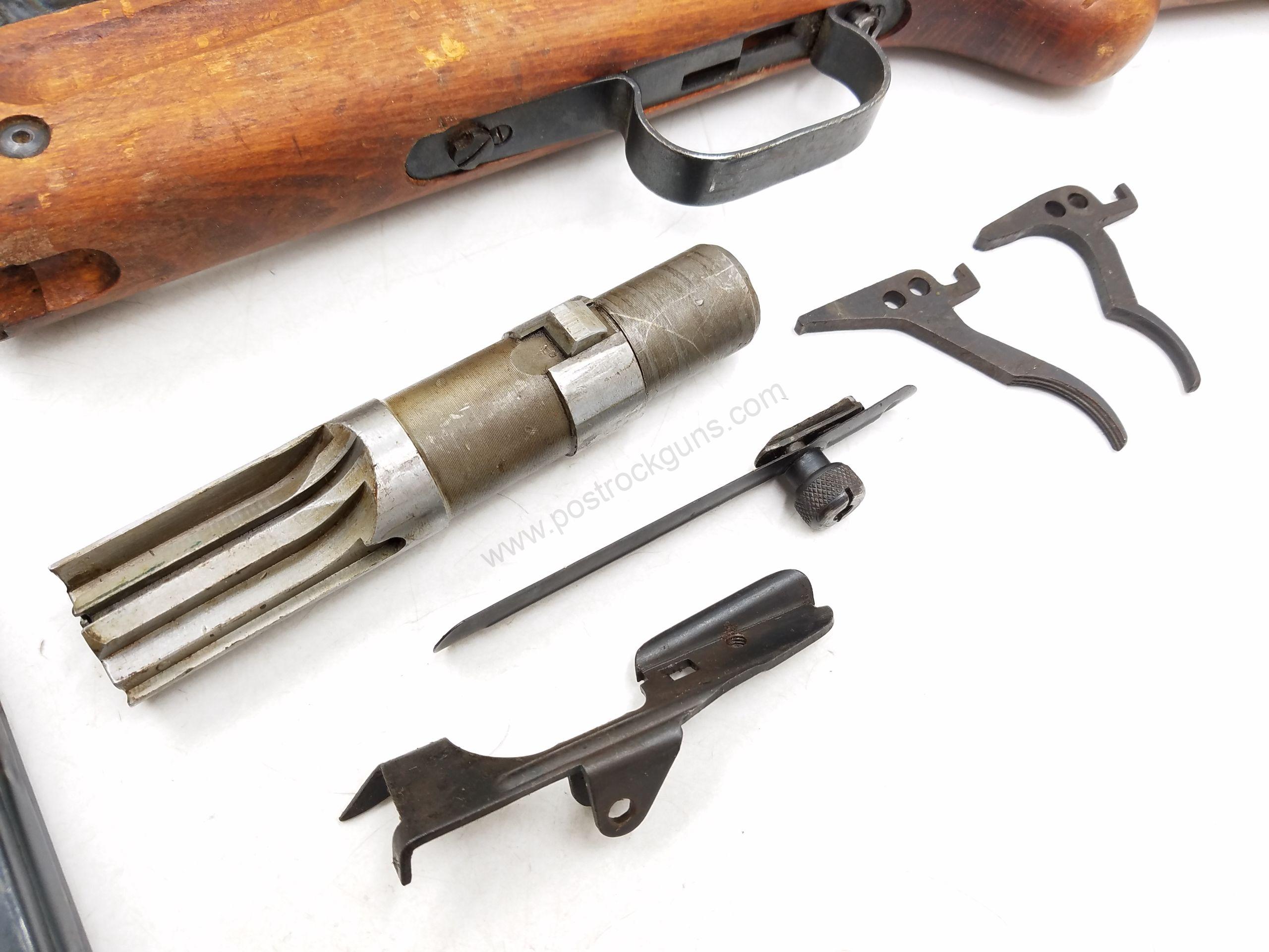 Beretta model 38/44 9mm decommissioned submachine gun parts kit w/ one 30rd magazine - Image 4