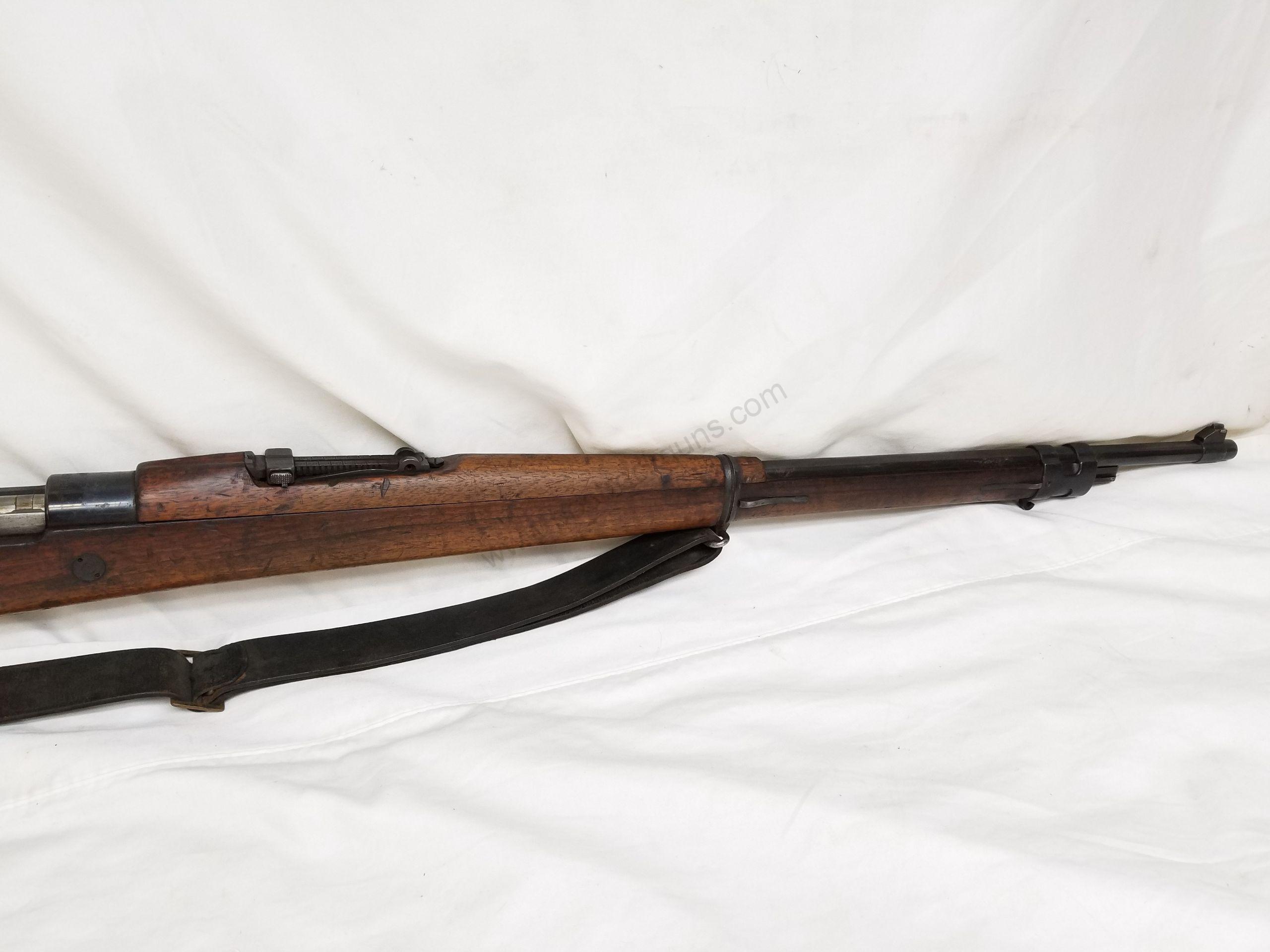 Steyr 1912 Austrian Mauser 7.62x51cal / 308 Rifle w/ Leather Sling - Image 4